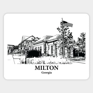 Milton - Georgia Magnet